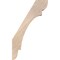 Ekena Millwork 5 1/2"W x 18"D x 30"H Olympic Smooth Knee Brace, Douglas Fir BRC06X18X30OLY00SDF - alternate 4